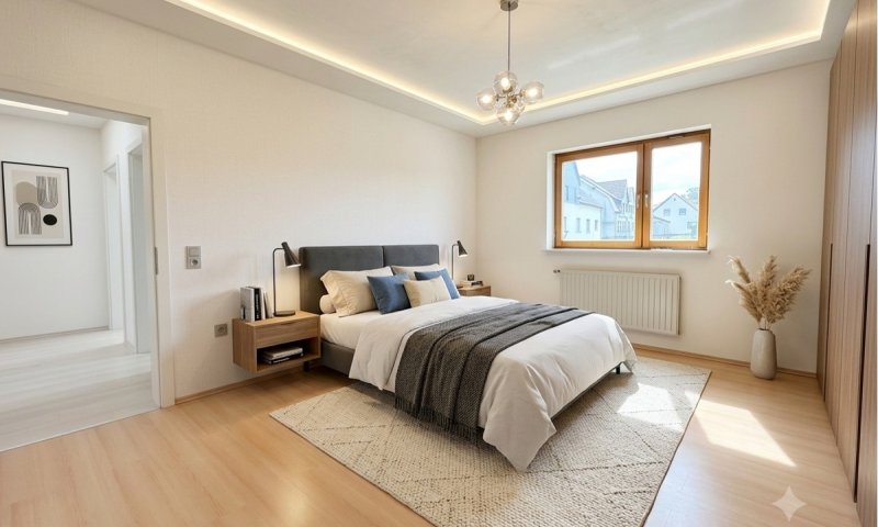 Doppelhaushälfte auf ca. 140 m² Wohnfläche mit großem Grundstück in Schiffweiler