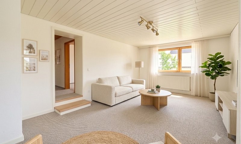 Doppelhaushälfte auf ca. 140 m² Wohnfläche mit großem Grundstück in Schiffweiler