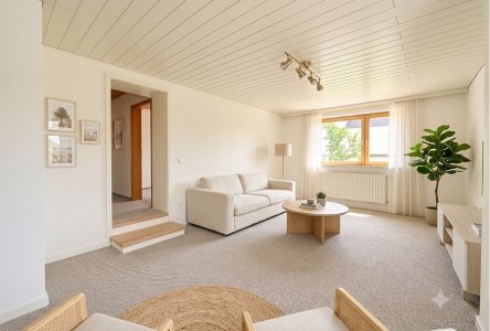 Wohnzimmer EG visualisiert
