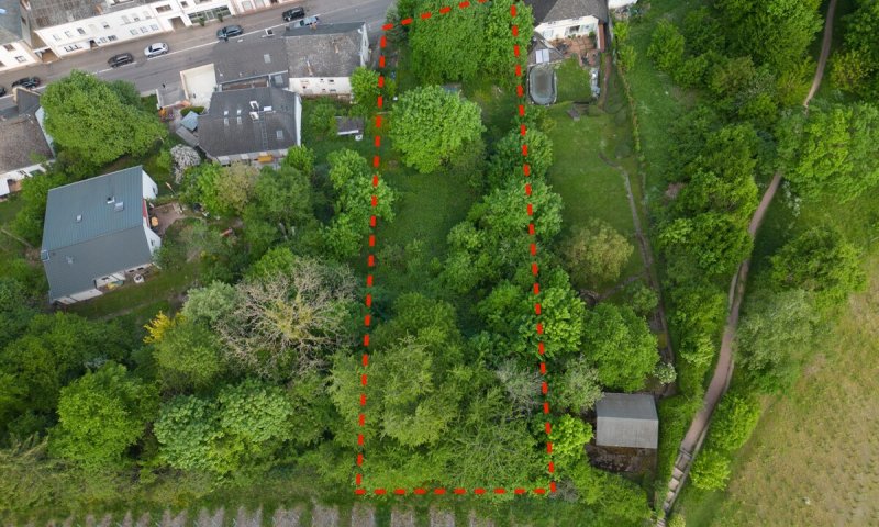 Baugrundstück in begehrter Innenstadtlage von Saarburg