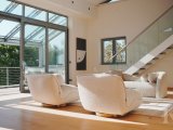 Wohnzimmer und Terasse