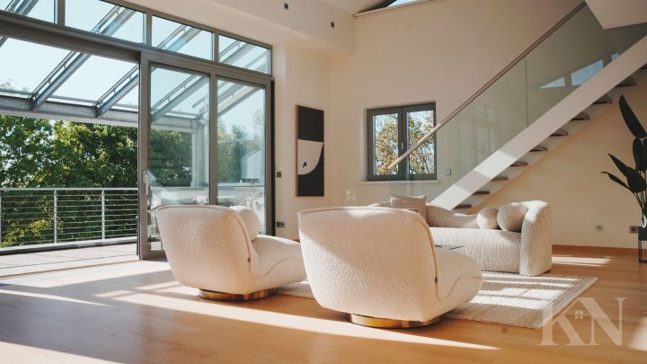 Exklusives Penthouse mit Galerie & Fernblick – Wohnen auf höchstem Niveau auf dem Triller!