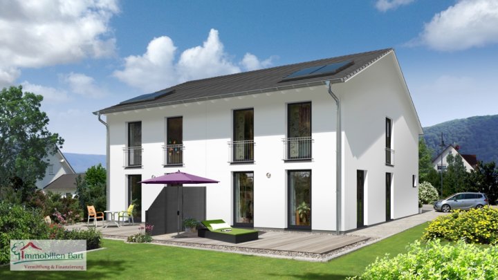 GRENZE L-REMICH: MASSIVER NEUBAU / DOPPELHAUSHÄLFTE MIT GRUNDSTÜCK!