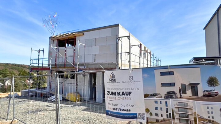 Energetisch optimierte Neubauwohnung, Gartengeschoss, mit Terrasse, provisionsfrei