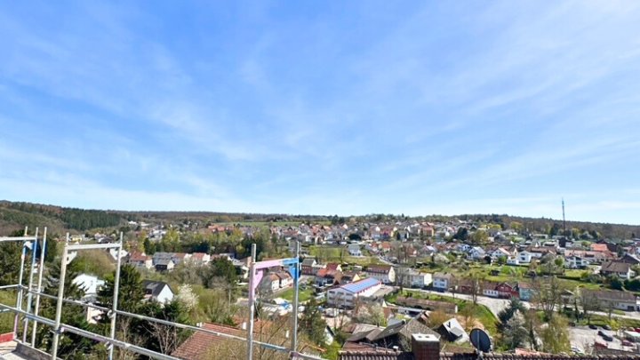 Energetisch optimierte Neubauwohnung, Penthouse,  Panoramaausblick, provisionsfrei