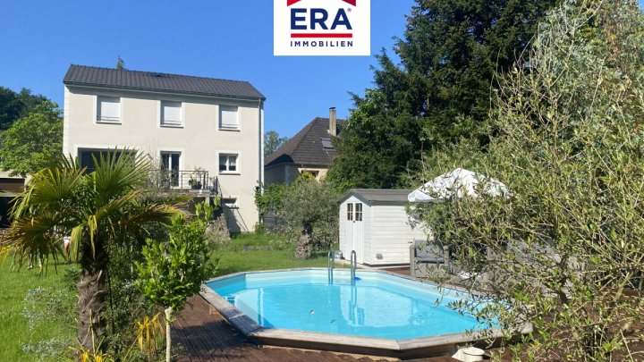 KEINE VERMITTLUNGSGEBÜHREN-EINFAMILIENHAUS MIT POOL IN FORBACH/FR, NÄHE SAARBRÜCKEN