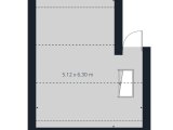 Grundriss Dachboden