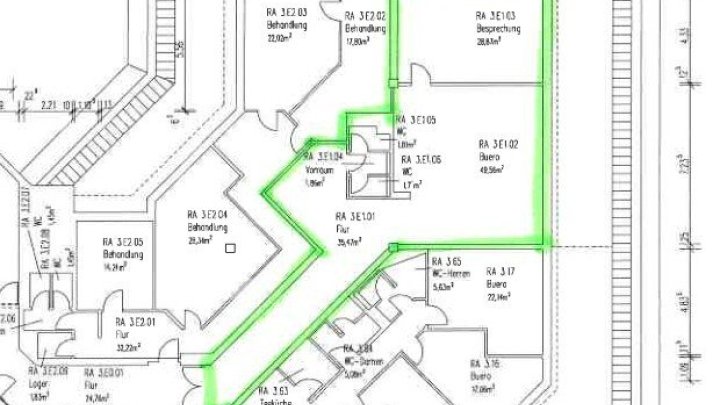 Moderne Büro- oder Praxisräume (52) im Stadtzentrum von Saarlouis - Ihr neuer Arbeitsplatz!