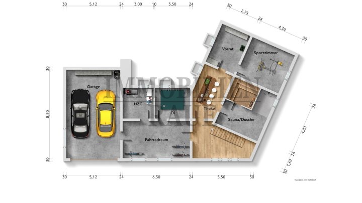 WOHNEN MIT VIEL PLATZ, PRIVATSPHÄRE UND ZAHLREICHEN EXTRAS – GEPFLEGTER WINKELBUNGALOW IN SPIESEN
