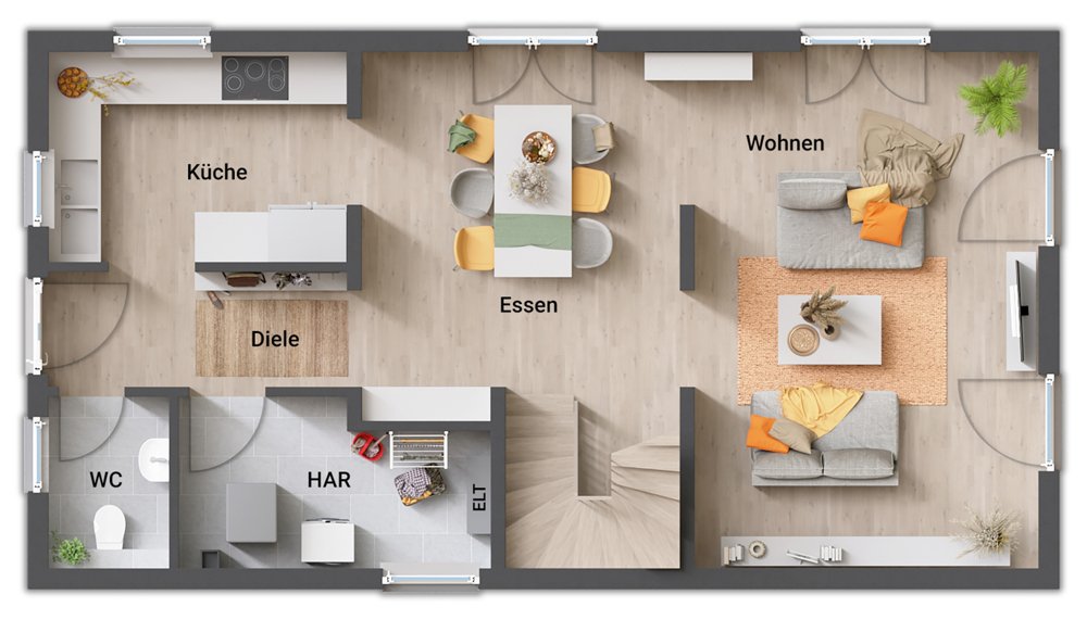 Grundriss EG