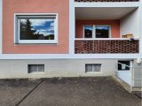 Außenansicht des Südbalkons (Hausrückseite)