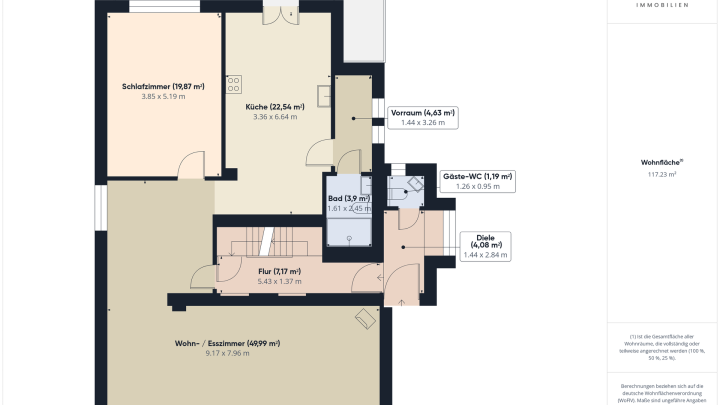 Viel Platz für die Familie: Freistehendes Ein- bis Zweifamilienhaus mit Garten in Quierschied!