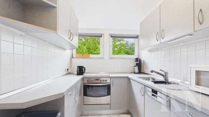 Wohnen in Riegelsberg – Gepflegte Dachgeschosswohnung mit Balkon