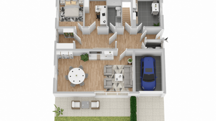 Gepflegtes freistehendes Einfamilienhaus im Bungalow-Stil mit Garten in St. Ingbert-Sengscheid
