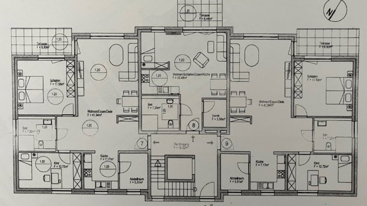 LOSHEIM AM SEE: SOFORT VERFÜGBAR IN RUHIGER WOHNLAGE!!! NEUWERTIGE 97 M² EG WOHNUNG, 2 SZ