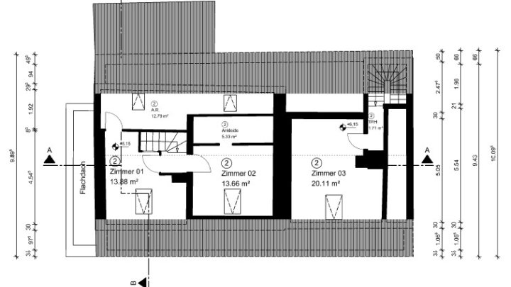 Gepflegtes 2-Familienhaus mit Garten + Garage, teilsaniert