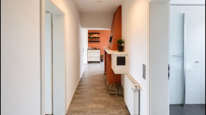 Modernisierte Erdgeschosswohnung mit Terrasse und Kamin in Merzig-Hilbringen