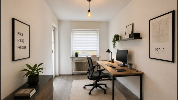 Modernisierte Erdgeschosswohnung mit Terrasse und Kamin in Merzig-Hilbringen