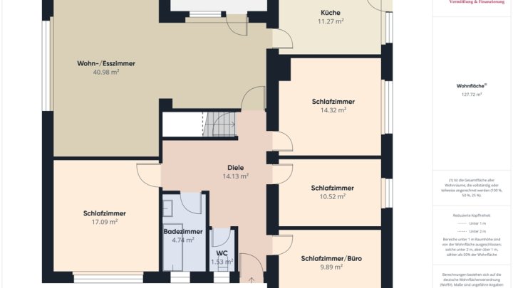 GRENZE L-REMICH: WOHNHAUS MIT 4 SCHLAFZIMMERN IN TOP-WOHNLAGE MIT PARK-ÄHNLICHEM GARTEN!