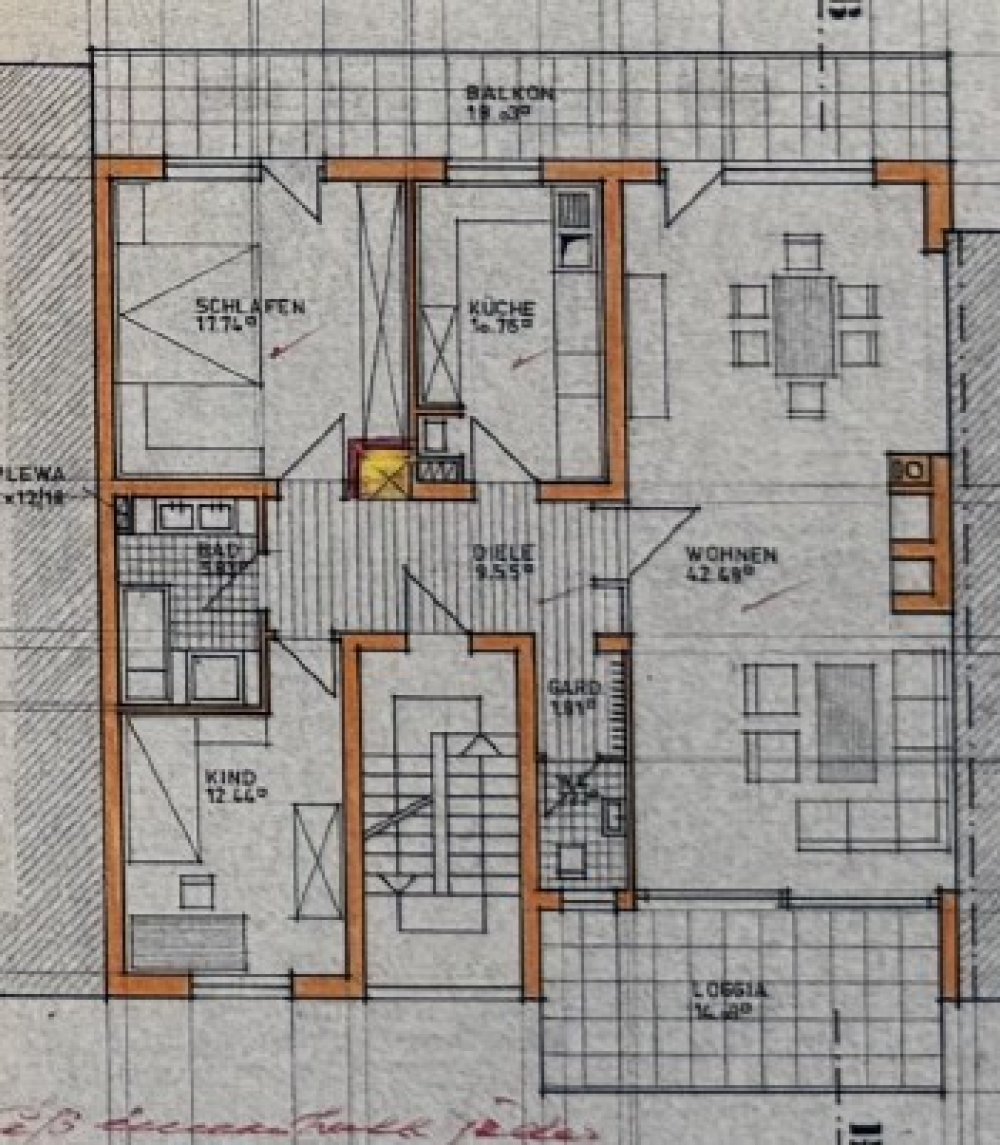 Grundriss 2.Obergeschoss