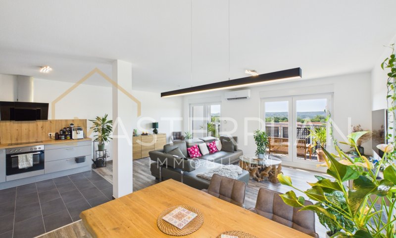 Moderne Penthousewohnung mit Weitblick