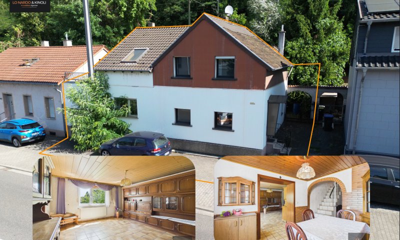 Ein-/Zweifamilienhaus mit großem Gestaltungspotenzial in Völklingen-Luisenthal