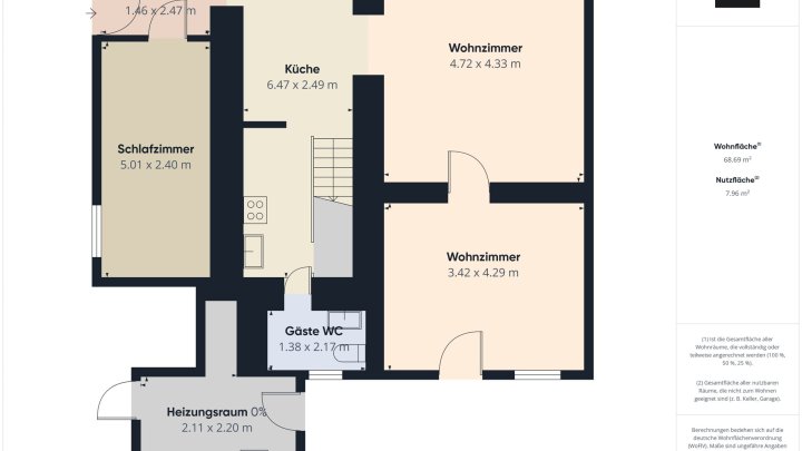 Ein-/Zweifamilienhaus mit großem Gestaltungspotenzial in Völklingen-Luisenthal