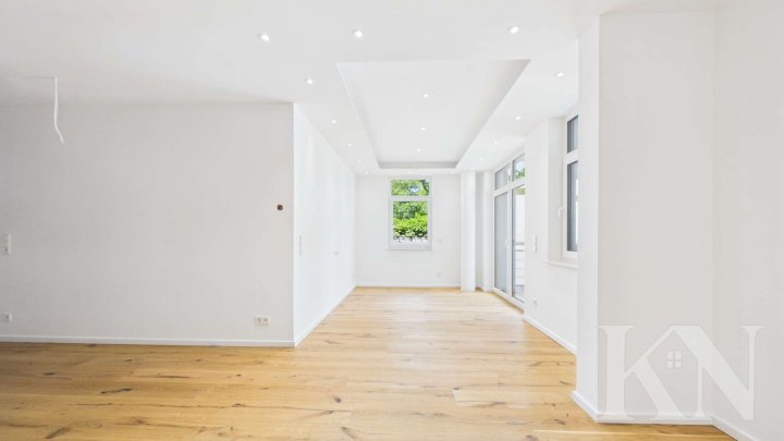 Moderne 3-Zimmer-Wohnung mit Balkon und offenem Wohnbereich