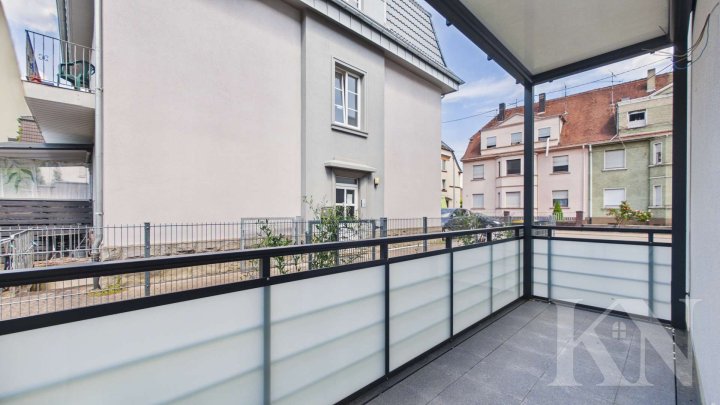 Moderne 3-Zimmer-Wohnung mit Balkon und durchdachtem Grundriss