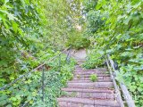 Treppe zum Haus