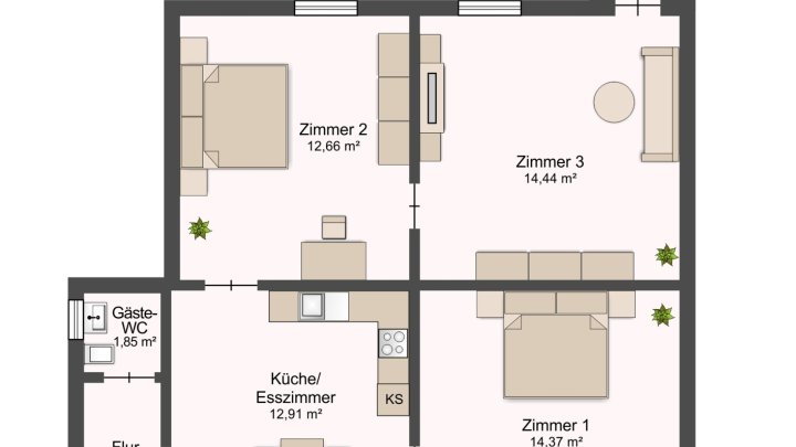 Zwei Einfamilienhäuser zum Preis von einem in Waldrandnähe