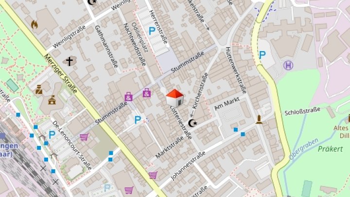 Wohn- und Geschäftshaus, zentrale Lage von Dillingen, rund 528m² Gesamtfläche