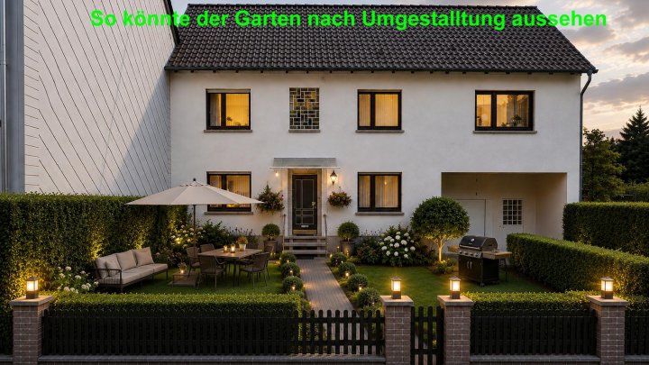 1-2 Fam. Haus  mit kl. Terrasse, Balkon & Garage in Saarbrücken-Ensheim!