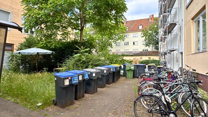 Helle und gepflegte 2-ZKB-Altbauwohnung im Nauwieser Viertel