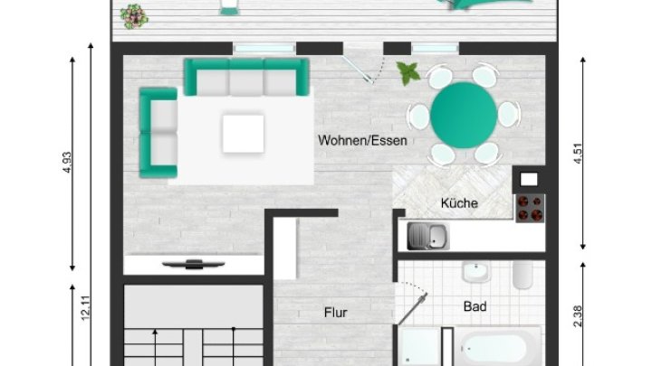 Attraktive Kapitalanlage: Mehrfamilienhaus mit drei Wohnungen in Wincheringen nahe Luxemburg