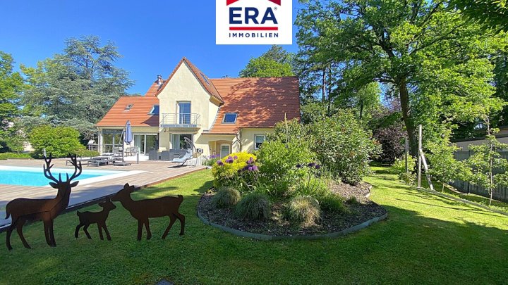 OHNE VERMITTLUNGSGEBÜHREN-EINFAMILIENHAUS MIT POOL UND EINLIEGERWOHNUNG IN SARREGUEMINES/FR, NÄHE SB