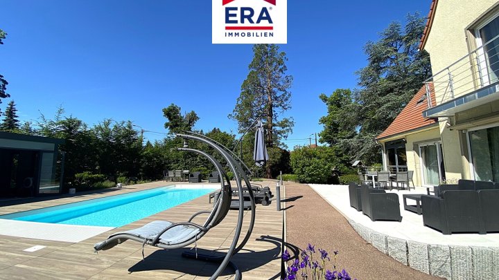 OHNE VERMITTLUNGSGEBÜHREN-EINFAMILIENHAUS MIT POOL UND EINLIEGERWOHNUNG IN SARREGUEMINES/FR, NÄHE SB