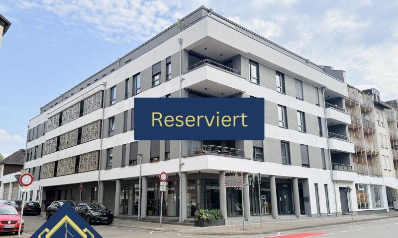 Moderne Eigentumswohnung mit Loggia und Tiefgaragenstellplatz in zentraler Lage von Saarlouis