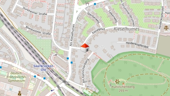 Freistehendes Einfamilienhaus in Top-Lage Kieselhumes/Kaninchenberg