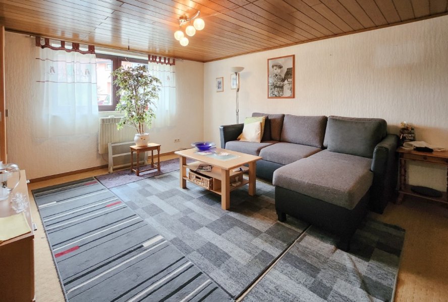 EG Wohnzimmer mit Kaminofen