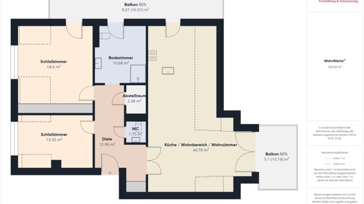 120 M² WOHNUNG MIT TOLLER AUSSICHT IN PERL