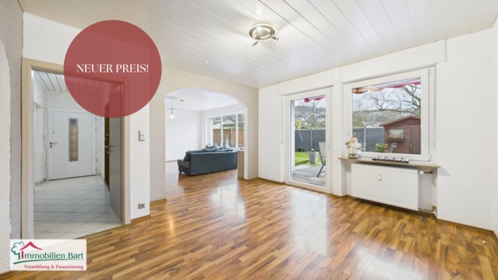 MERZIG: STADTNAHE DUPLEX-WOHNUNG MIT GARTEN UND 3 SCHLAFZIMMERN!