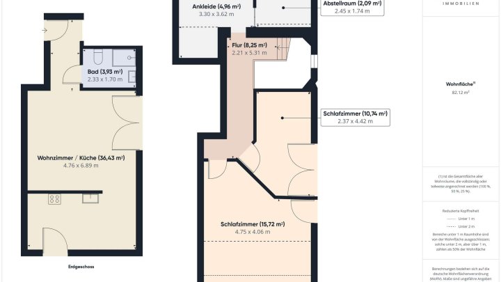 Maisonettewohnung mit Hauscharakter in gefragter Wohnlage von Riegelsberg