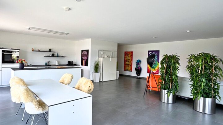 Neuwertiges luxuriöses + energieeffizientes Penthouse mit EBK + 2 TG-Stellplätzen