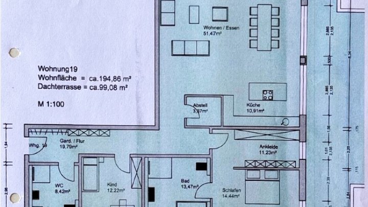Neuwertiges luxuriöses + energieeffizientes Penthouse mit EBK + 2 TG-Stellplätzen