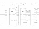 skizzierter Grundriss (nicht maßstäblich)