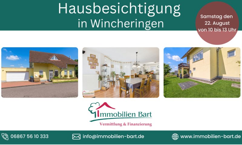 ACHTUNG! OFFENE HAUSBESICHTIGUNG AM SAMSTAG DEN 22.08 VON 10 BIS 13 UHR!