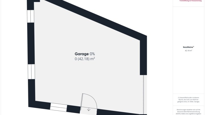 GRENZNÄHE: WOHNHAUS MIT 3 GROßEN WOHNUNGEN / ATELIER / 5 GARAGEN / GARTEN NACH WESTEN AUSGERICHTET