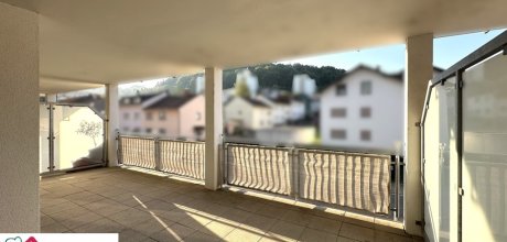 überdachte Loggia