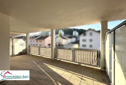 überdachte Loggia